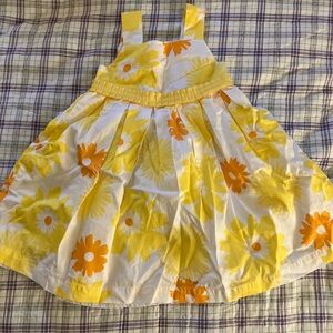 Carter's Yellow and Orange Floral Dress